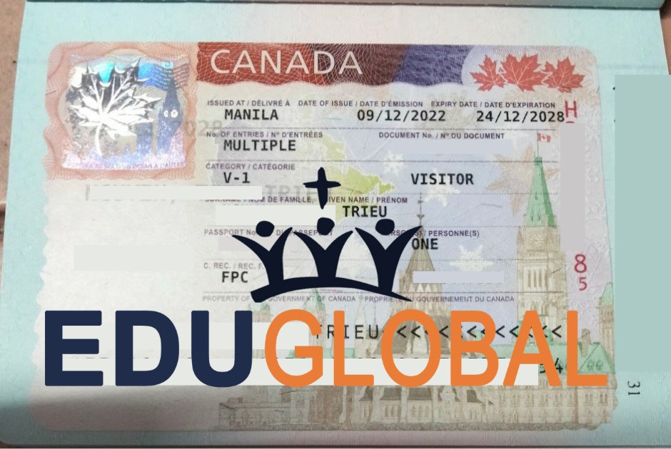 Visa du lịch Canada của anh Triệu