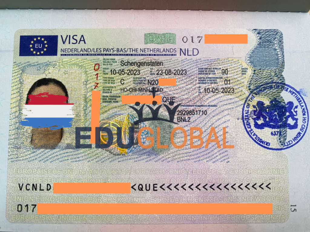 Visa thăm thân Hà Lan của cô Quế