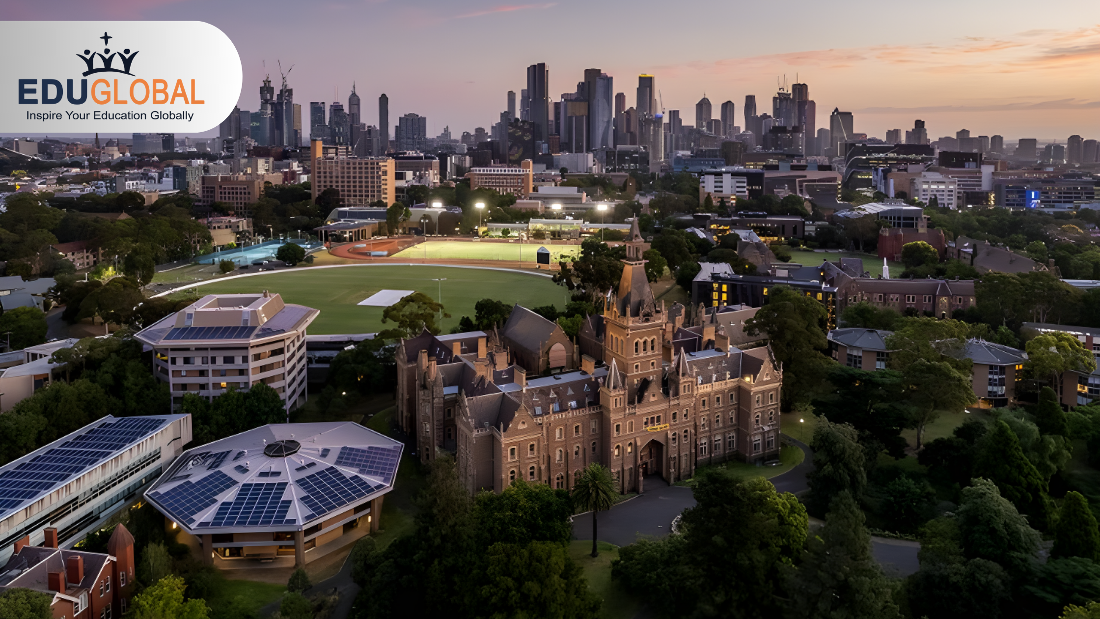 Đại học Melbourne có tổng cộng 7 khuôn viên chính