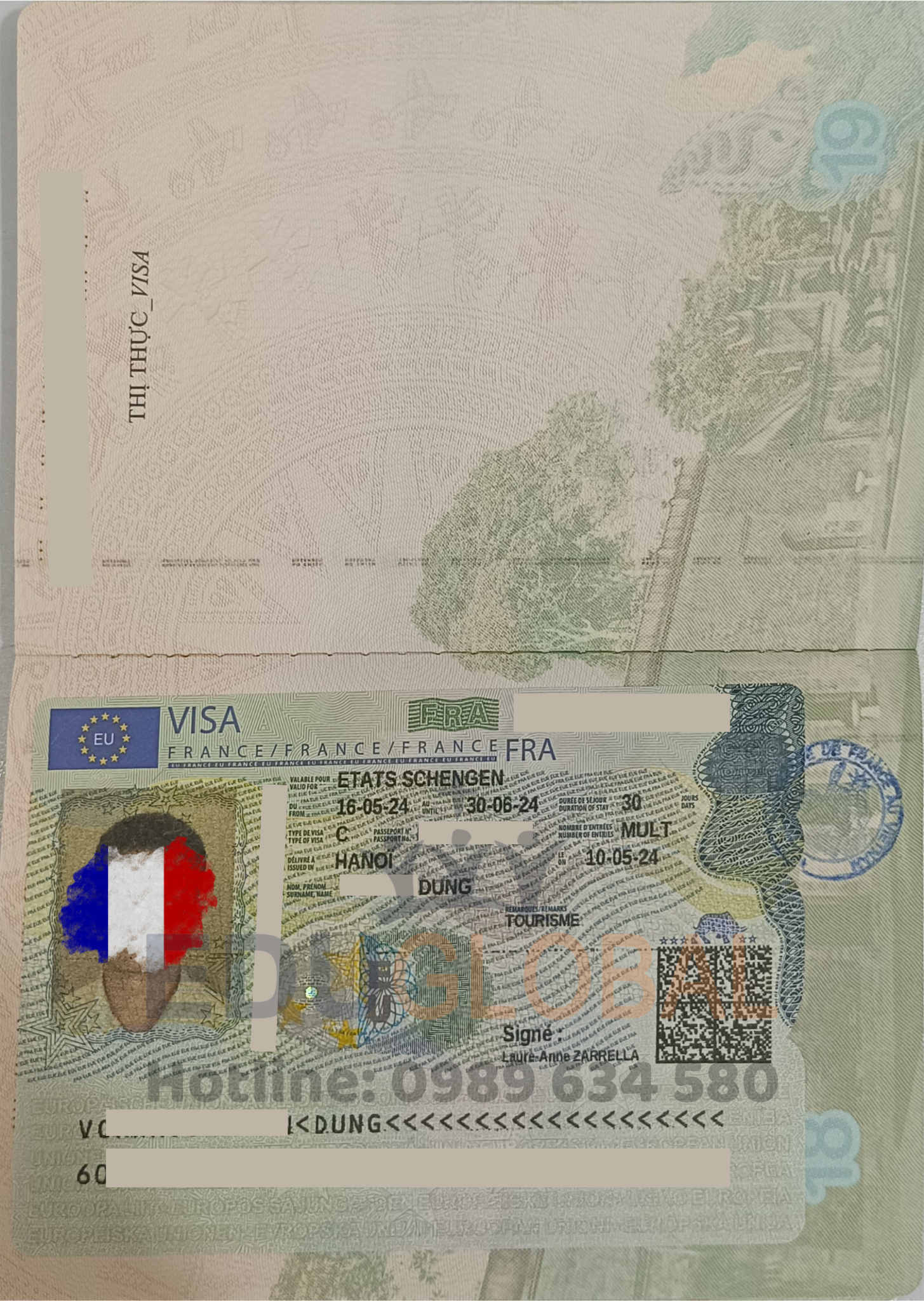 EduGlobal Xử Lý Thành Công Visa Châu Âu Cho Anh Dũng