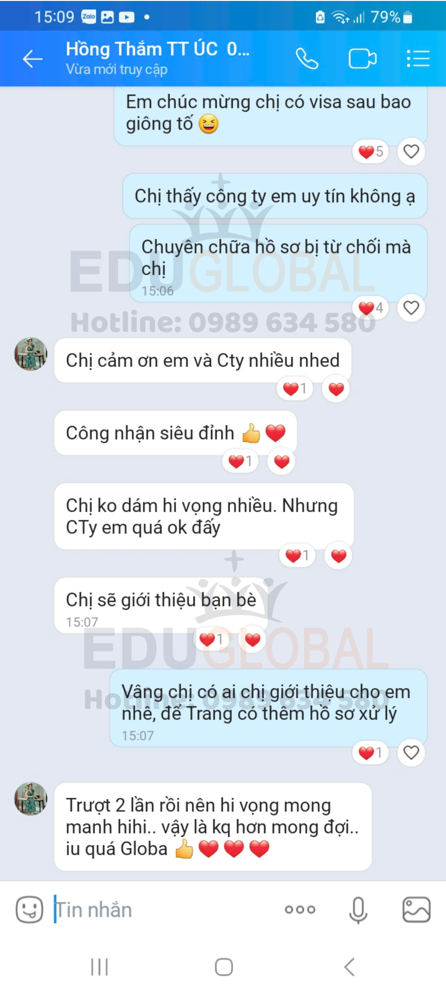 Niềm vui và hạnh phúc của Chị Thắm khi nhận được Visa Úc sau 2 lần trượt