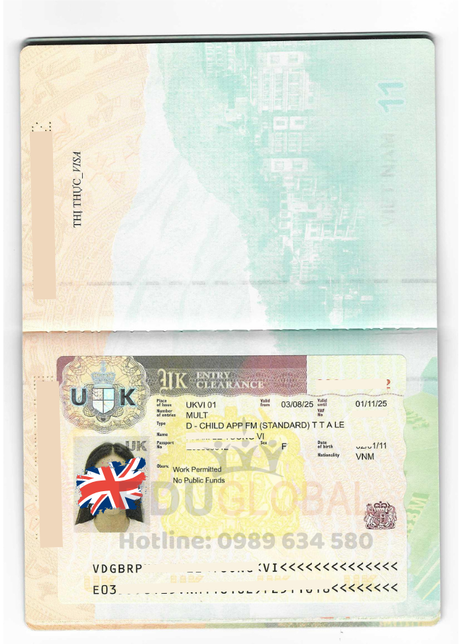 Visa Định Cư của Cháu Vi