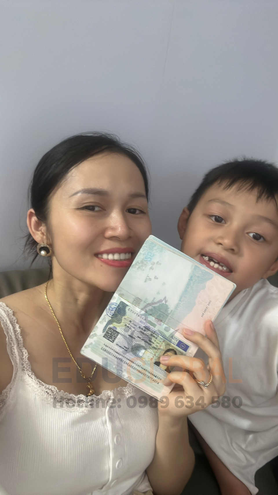 EduGlobal xử lý thành công Visa Pháp cho bạn Ánh