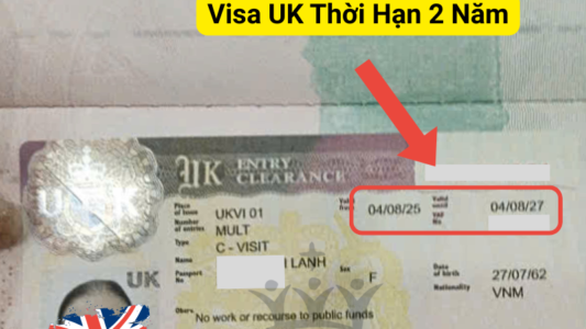 Visa UK Dài Hạn 2 Năm – Câu Chuyện Thành Công Từ Hồ Sơ Khó Của Khách Hàng Hải Phòng
