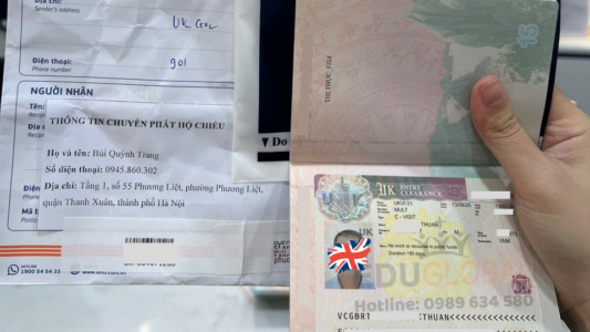KHÁCH CHƯA TỚI ĐỘ TUỔI VỀ HƯU, HỘ KHẨU VÙNG RỦI RO THÀNH CÔNG NHẬN VISA UK NGAY LẦN XIN ĐẦU