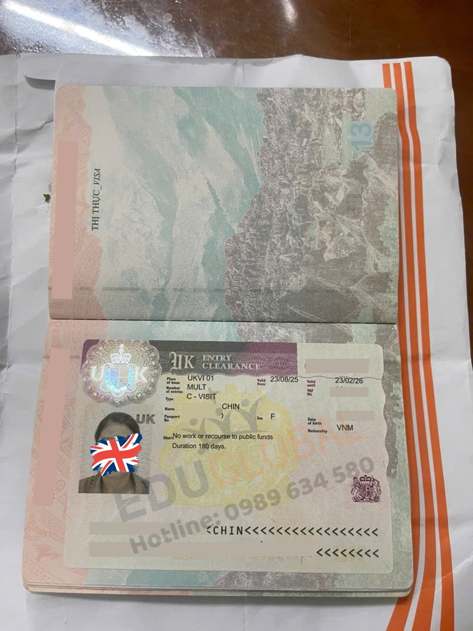 EduGlobal xử lý thành công visa cho cô Chín