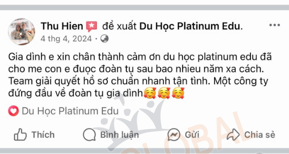 Những đánh giá thiết thực của chị HIền khi sử dụng dịch vụ EduGlobal