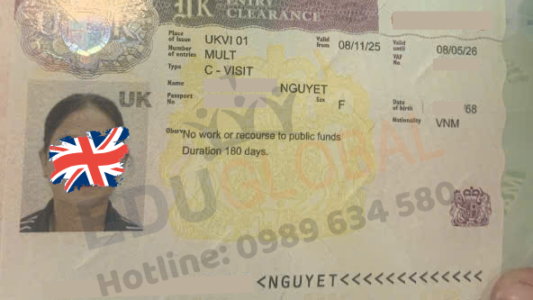 XỬ LÝ THÀNH CÔNG VISA UK THĂM THÂN CHỈ SAU 2 TUẦN XÉT DUYỆT CHO HỒ SƠ TỪNG BỊ TỪ CHỐI