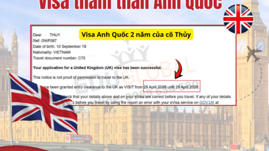 Khách Hàng Quay Lại Xin Visa Thăm Thân UK 2 Năm Sau Lần Đầu Thành Công