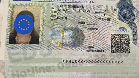 Visa Du Lịch Pháp Về Tay Chỉ Sau 3 Ngày Xét Duyệt Cho Khách Hàng Thái Bình