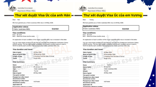 Hành Trình Chinh Phục Visa Du Lịch Úc Của Hai Bố Con Nghệ An Từng Có Lịch Sử Từ Chối