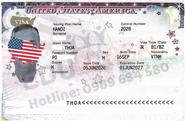 Visa thăm thân Mỹ về tay cho chú Thỏa