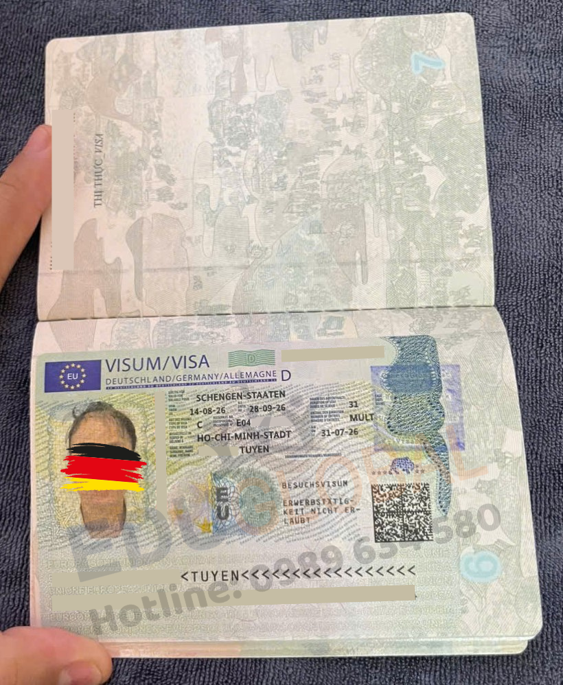 EduGlobal xử lý thành công Visa thăm người yêu tại Đức cho chị Tuyền